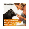 FrontPro. Trattamento facile e gustoso contro pulci e zecche.